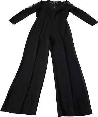 Mng Mango One Piece Jumpsuit Elise Womens Size M Black • $42.99