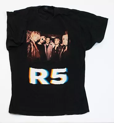 R5 New Addictions Tour Rock Band T-shirt Men XL Black 24x28 • $19.95