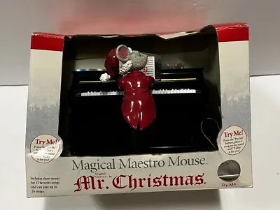 Mr. Christmas Magical Maestro Mouse 12 Songs. Open Box. Works • $45