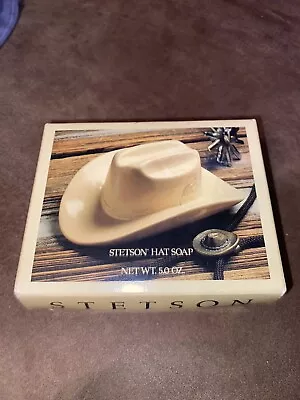 Vintage Stetson Hat Shaped Soap In Original Box • $9.50