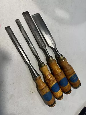 E A Berg Chisels Ekilstuna Sweden. Collectors Vintage Bahco • $78