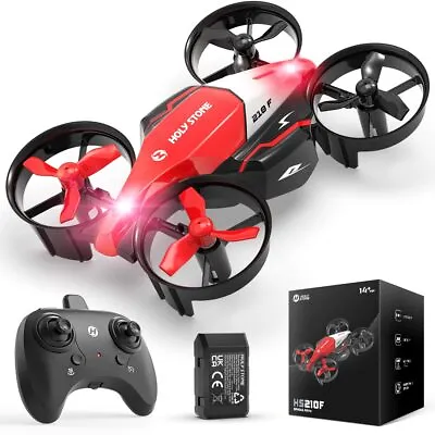 Mini Drone For Kids 2 In 1 Indoor RC Quadcopter Plane With Modular Battery • $29.99