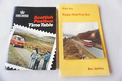 £14.99 • Buy 1973 Scottish Postbus Post Bus Bus Timetable & 1978 Bus Fleet Book Scotland