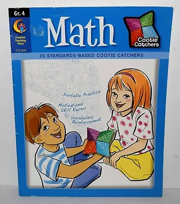 Creative Teaching   Grade 4 - Math Cootie Catchers • $10.99