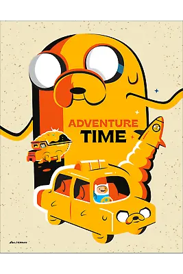 Adventure Time By Kevin Tiernan Ltd Edition X/15 Poster Print Mondo MINT Art • $65