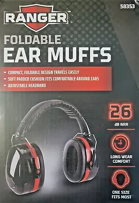 Ear Muff Hearing Safety Noise Protector Soundproofing Noise Shooting Work 26db • $16.85