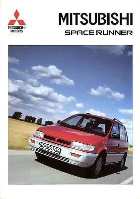 1992 Mitsubishi Space Runner Prospekt 12/92 D Catalog Brochure • $10.77