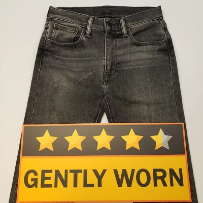 £25.99 • Buy Levi's 519 Jeans W28 L32 Slim Skinny STRETCH Heavy Denim Mid Rise Mens Grey