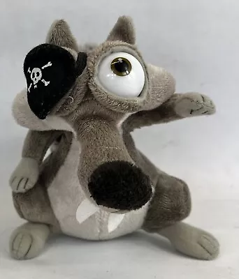 Plush Ice Age Continental Drift Pirate Scrat - 17cm • $15