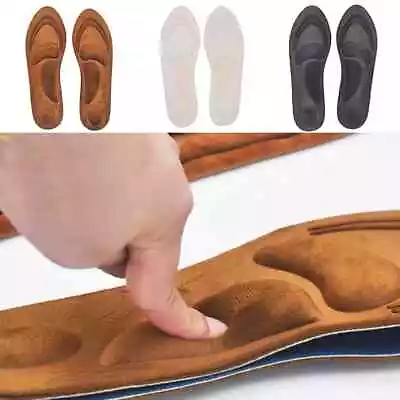 Work Boot Shoes Insoles Hiking Trainer Inner Soles Foot Inserts Support • £11.95