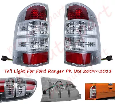 Tail Light For Ford Ranger PK Ute 2009~2011 Pair LH+RH Brake Lamp Rear Lamp • $99.99