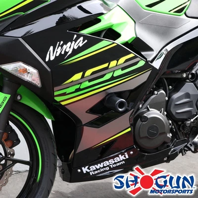 $125.99 • Buy Kawasaki Ninja 400 18-23 Z400 19-23 Shogun Frame Sliders Bar Ends Spools No Cut