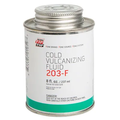 Rema Cold Vulcanizing Fluid Patch Glue: 8.0oz Can • $22.16