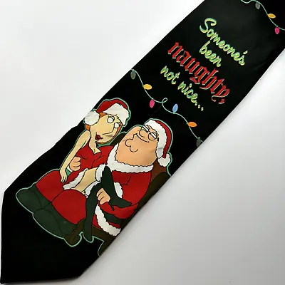 Christmas Family Guy Mens Tie Necktie Santa Cartoon Naughty Classic Length • $6.19