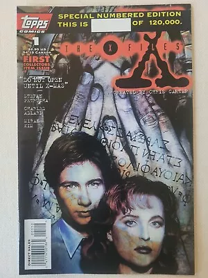 THE X-FILES #1 Reprint Limited To 120000 Copies Topps Comics 1995 • $10