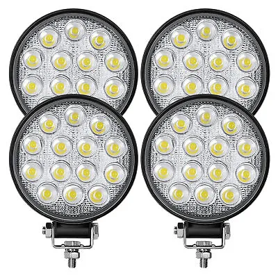 4inch LED Driving Lights Round Spot Offroad Fog Lamp 4WD-UTE Work Light Bar AU • $59.20