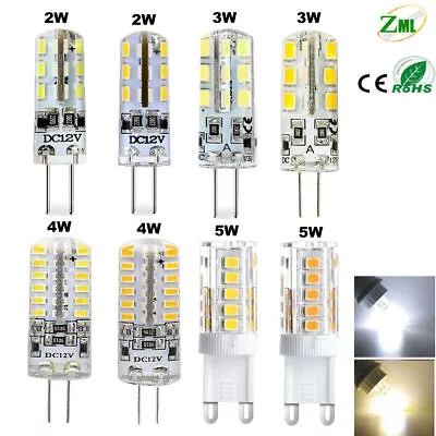 G9 G4 LED Bulb 2W 3W 4W 5W Halogen Capsule Light Lamps Corn Bulb 12V/220V Bulbs • £10.39