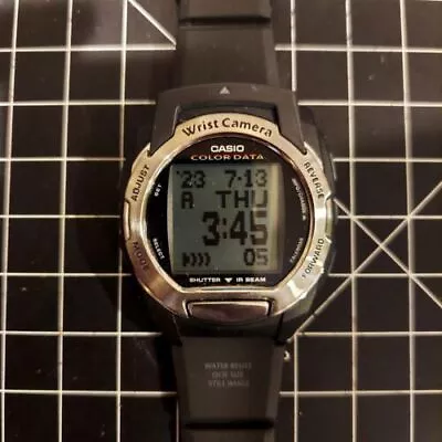 Vintage Casio Wqv-3 Wrist Camera Watch Color Model Number 2411 • $108.36