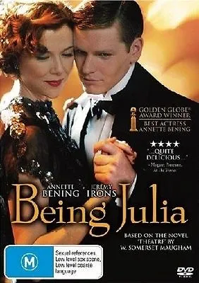 Being Julia (DVD 2005) - DRAMA Jeremy Irons Annette Bening R4 • $9.64