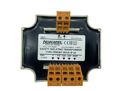 Noratel AS Typ FR96BH 180VA IP20 Safety Isolating Transformer Art N.3-071-000035 • £125.66