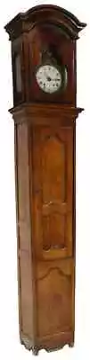 $1878 • Buy Antique Grandfather Clock, Longcase, French Morbier, Gilt Metal Dial, 1800's!!
