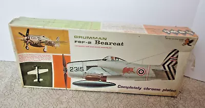 1/48 1968 Hawk F8F-2 Bearcat Chrome Vintage Sealed?  Model Plane Kit • $25