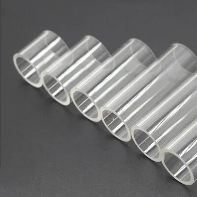 Clear Acrylic Tube Round 200/300/400mm Lengths 5-50mm Outside Diameter Accessory • $18.99