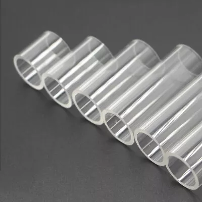 Clear Acrylic Tube Round 200mm/300mm/400mm Length 5mm-50mm Outside Diameter Pipe • $13.34