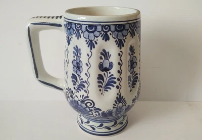 $12 • Buy Hand Painted Delft Blue Beer Mug Made In Holland
