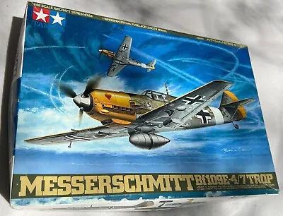 Tamiya 1/48 Messerschmitt Bf109E-4/7 Trop Item # 61063 • $12.99