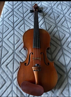 $1750 • Buy Antique Heinrich E. Heberlein Jr. 1921 German Violin Stradivarius 4/4