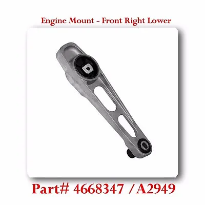 $24.99 • Buy A2949 Engine Mount Front Right Lower Fits: PT CRUISER NEON                      