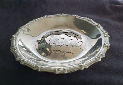 £25 • Buy Silver Plate Vintage Butter Curler Press Dish Coquillor Glace Made In England