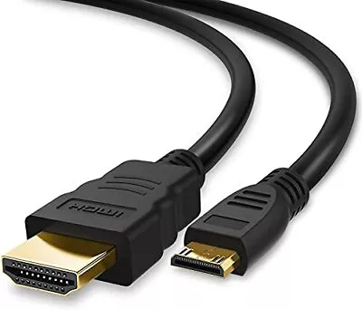 4K Mini HDMI To HDMI Cable – High Speed Ultra HD 2.0 Cable 10-ft. Compatible ... • $21.70