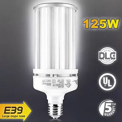 125W LED Corn Light Bulb 5000K E39 Mogul Base Warehouse Garage Workshop Lighting • $62.99