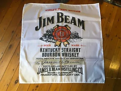 $33 • Buy Jim Beam Poster Mancave Flag Barware Sign Bourbon Whiskey Man Cave Gift Ideas 