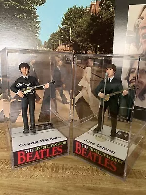 The Beatles / George Harrison / John Lennon / Ed Sullivan Show / Figurines • $109.95