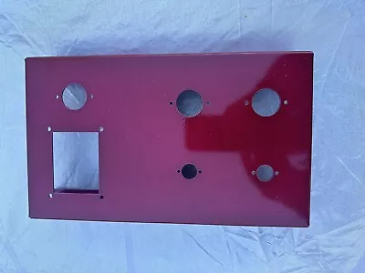 Steel Chassis  RED Painted Base For Tube Amp Project 11 3/4 X7x2 • $100