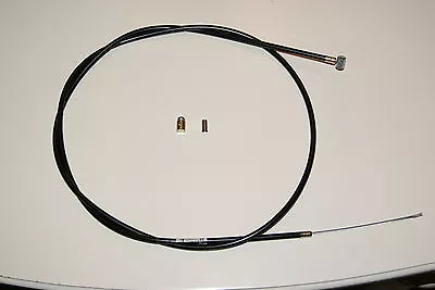 60  Long Brake Throttle Cable With 3/8  Barrel End For Go Kart Mini Bike • $9.99