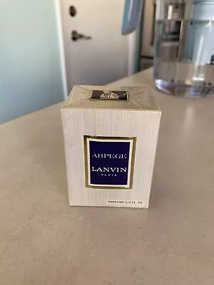 VINTAGE LANVIN PARIS Arpege EXTRAIT PARFUM PERFUME 1/2 Oz SEALED 15ml 0.5 Floz • $88.86