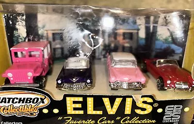 Elvis Presley Favorite Cars Matchbox Collectibles 2001 NIB • $20