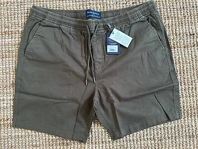 Psycho Bunny Mens XL Elastic Waist Shorts Green • $29