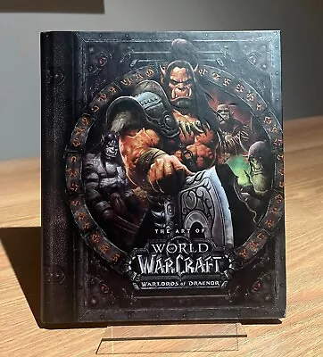 The Art Of World Of WarCraft Warlords Of Draenor Hardcover HC Book 2014 Blizzard • $60