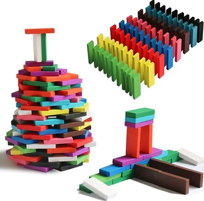 £7.12 • Buy 480/960pcs Wooden Rally Building Kits Kids Game Play Racing Toys For Children UK