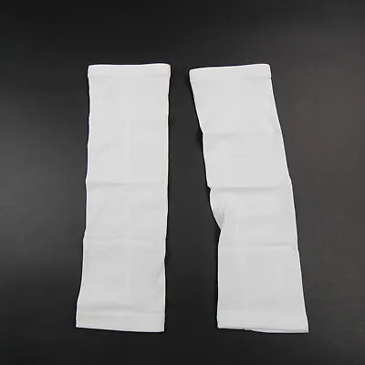 McDavid Compression Sleeves-Arm (Shooting) Pair Unisex M Medium White New Sports • $8