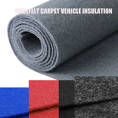 Felt Fabric Boat Auto Carpet RV Wall Lining Replacement Soundproofing Anti-Stain • $21.98