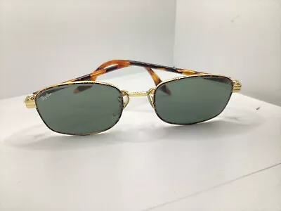 Vintage B&L Ray Ban W2190 OQAS Gold / Tort Sidestreet Crosswalk Sunglasses • $64.90