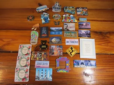 Vintage Refrigerator Magnets Lot Of 30+ DISNEY & Others • $14.96