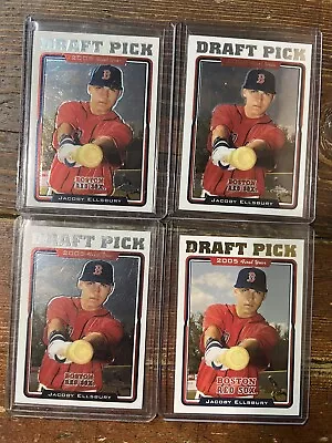 2005 Topps Chrome Update Jacoby Ellsbury Lot(4) • $9