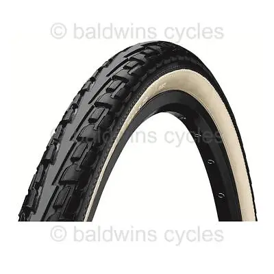 Continental RIDE TOUR 700 X 35c WHITE WALL Hybrid City Road Bike TYREs TUBEs • $27.37